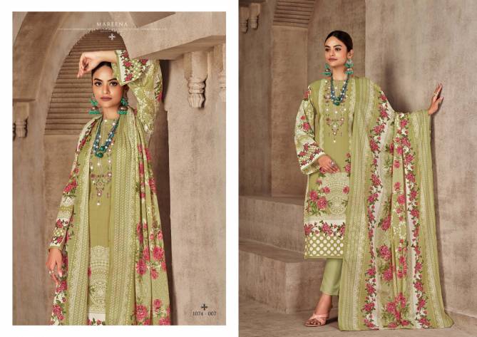 Romani Mareena Vol 10 Wholesale Pakistani Cotton Dress Material